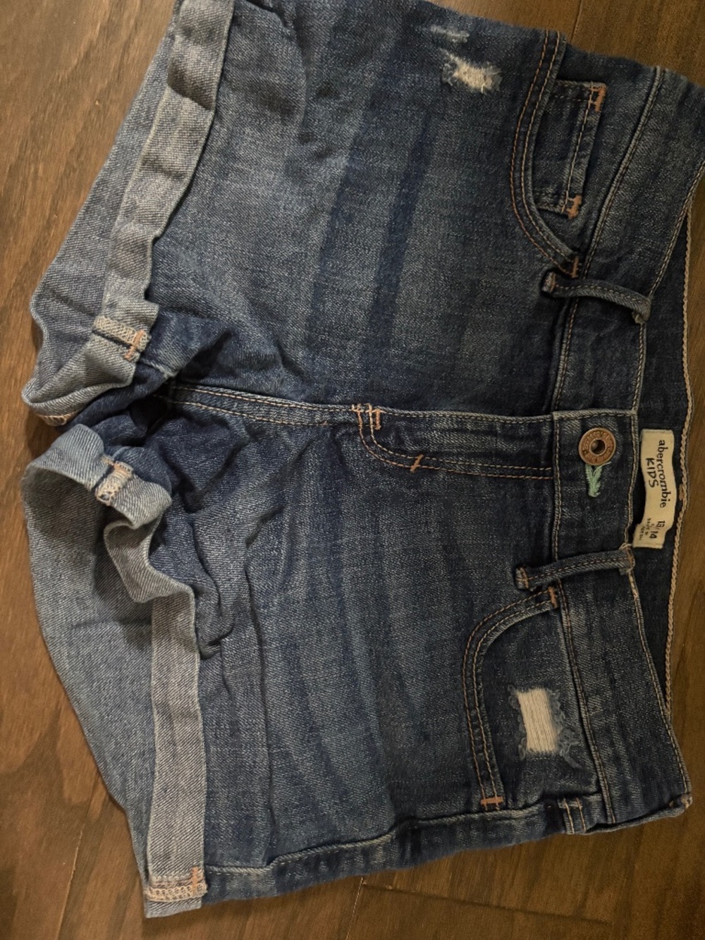 Abercrombie Kids Girl Size 13/14 Denim Shorts